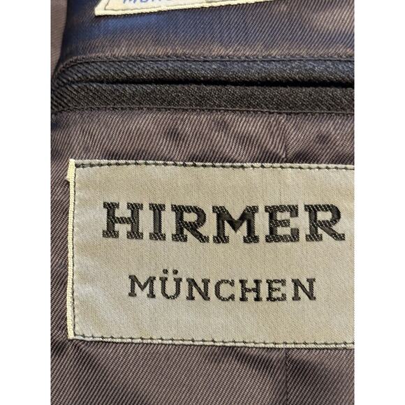 German Octoberfest Wool Jacket With Horn Buttons And Stag Decor Hirmer Munich - Picture 4 of 16